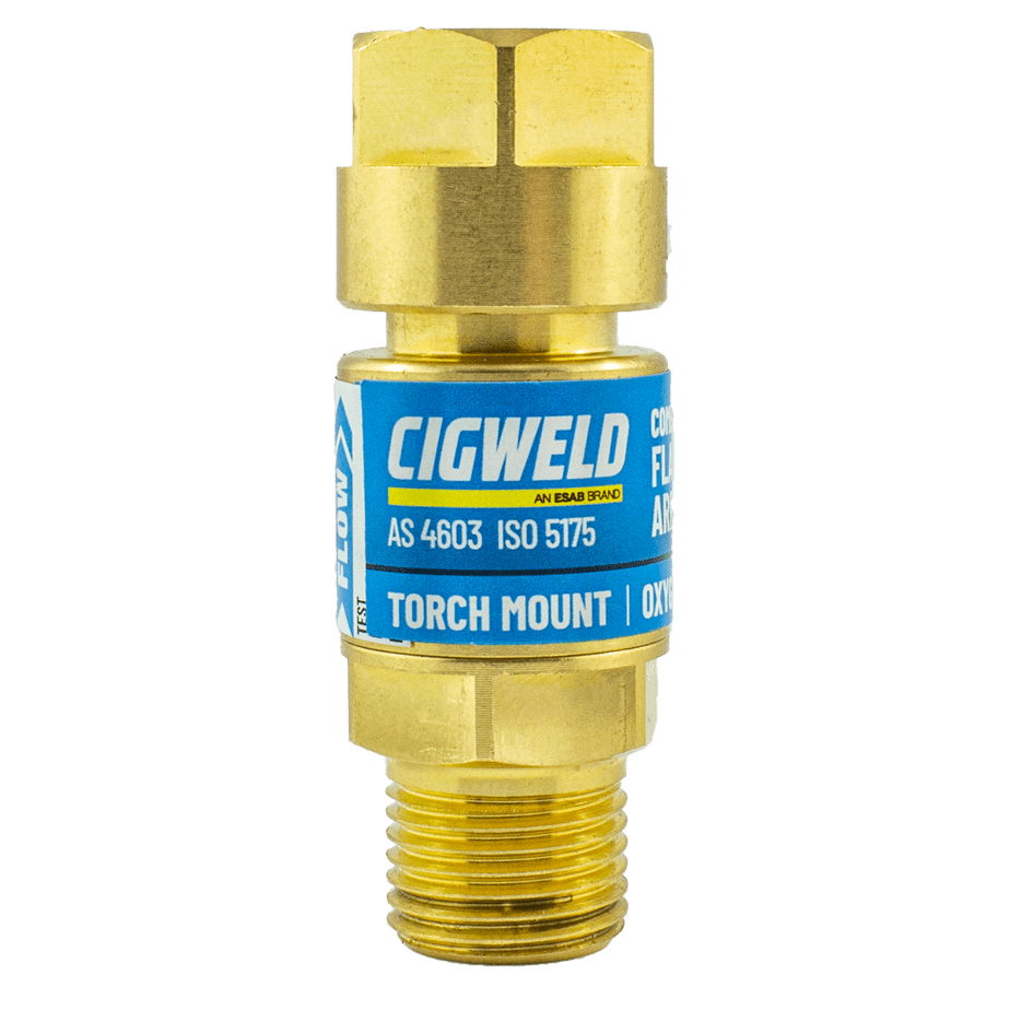 Cigweld Comet Flashback Arrestor Torch End -Oxy