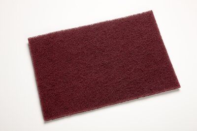 3M™ Scotch-Brite™ Hand Pad 7447(Maroon) 150 x 230mm - Box of 20