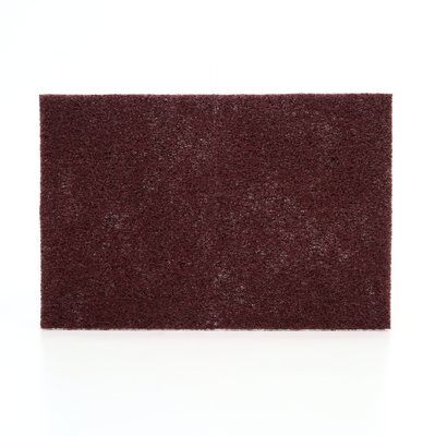 Scotch-Brite™ Production Hand Pad 8447( Maroon) 150 x 230mm - Box of 20