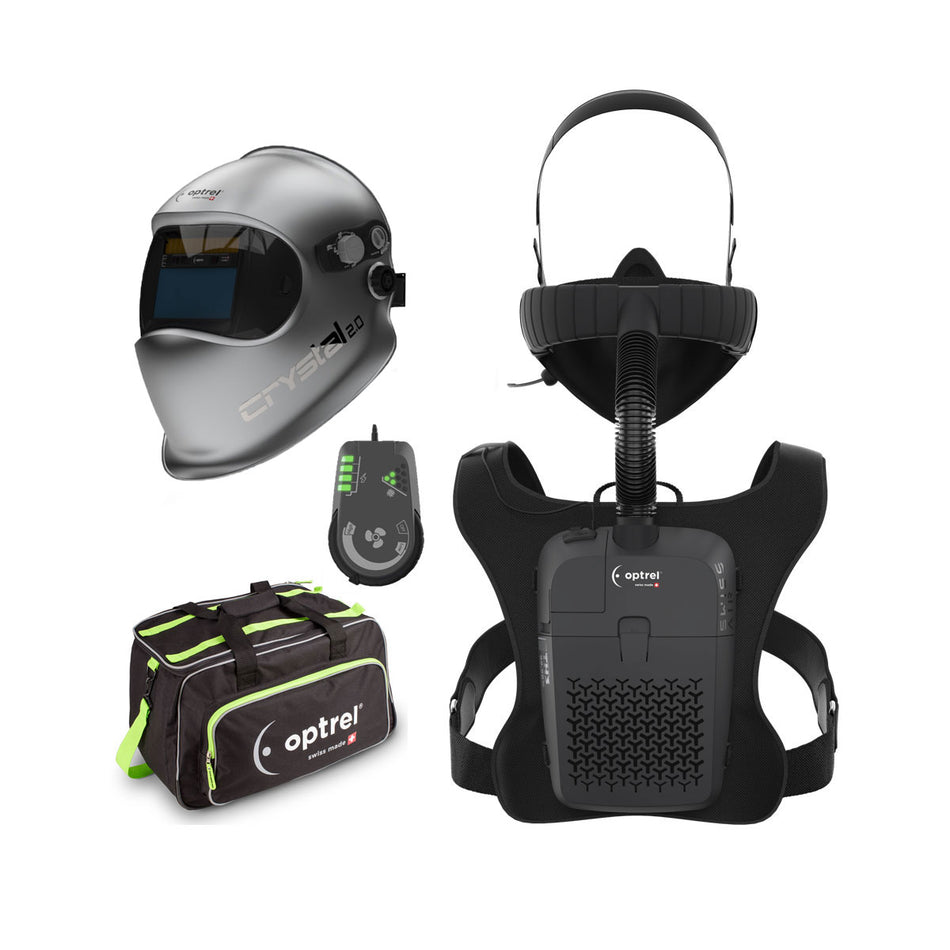 Optrel Crystal 2.0  Welding Helmet with Swiss Air System