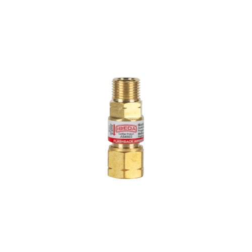Ibeda Flashback Arrestor Torch End -Fuel