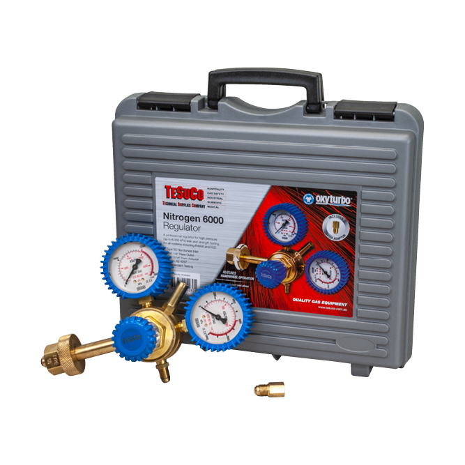 Tesuco Nitrogen Regulator - Type 50 Single Stage Side Entry