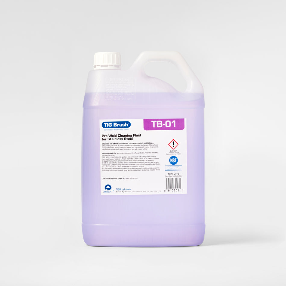 TIG BRUSH TB01 PRE WELD CLEANING SOLUTION