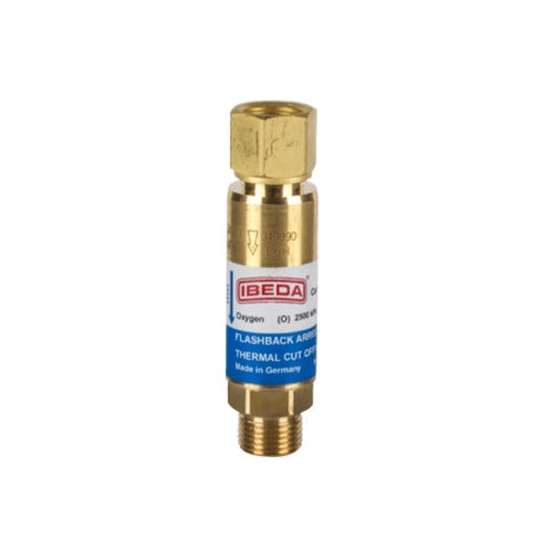 Ibeda Flashback Arrestor Regulator End -OXY
