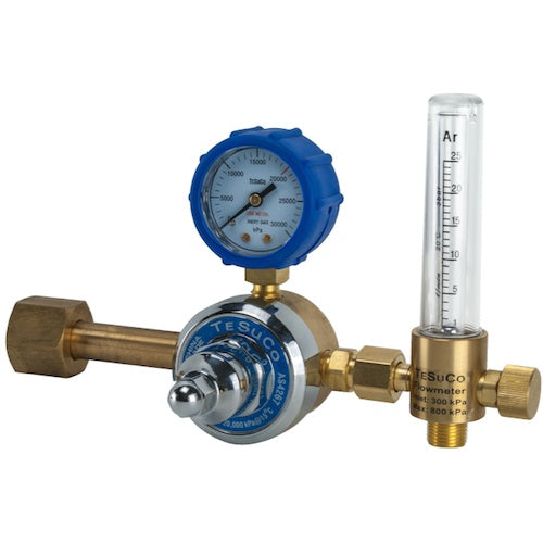 TESUCO CARBON DIOXIDE SIDE ENTRY REGULATOR with Flowmeter