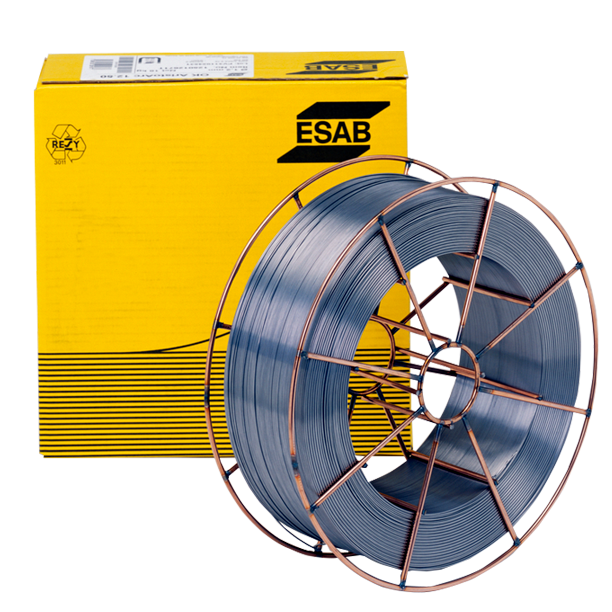 ESAB ARISTO ROD 12.50 1.2MM MIG WIRE - 18KG - Bilba Industries
