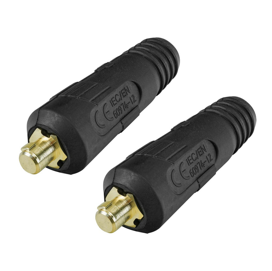 Dinse Connector Male 25mm (Pkt 2)