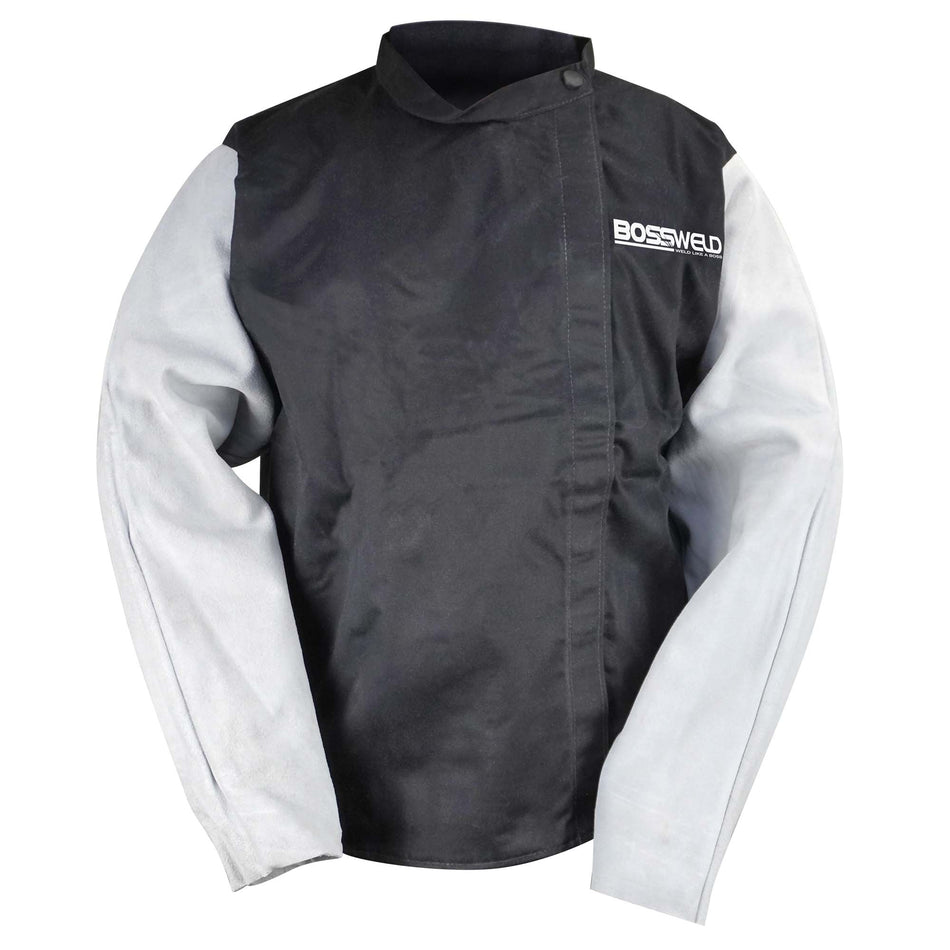 BOSS SAFE FR-40 WELDERS JACKET WITH SLEEVES