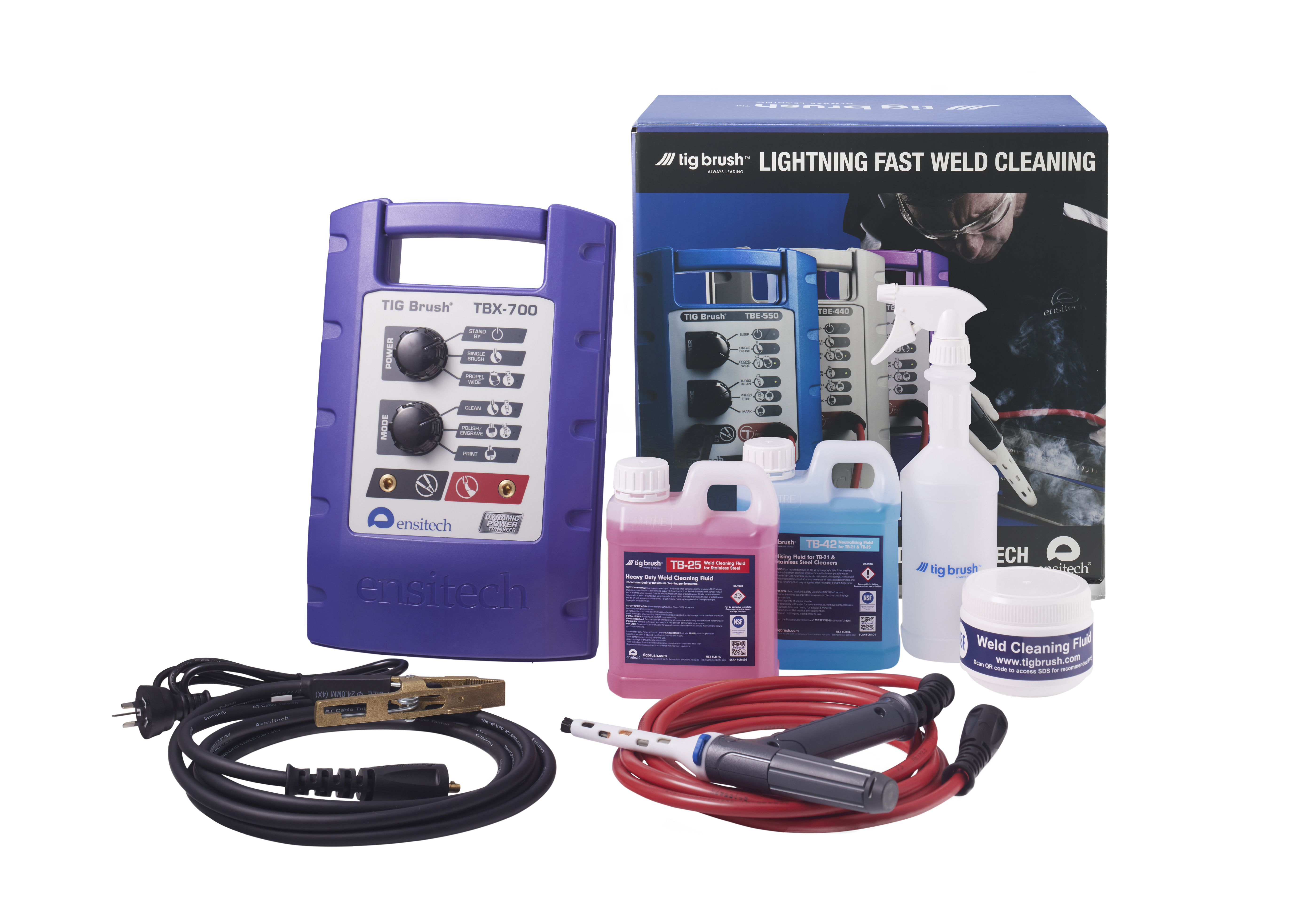 our excellent energy staff トニック　パパベル ENSITECH TIG BRUSH TBX700 SLIMLINE PROPEL KIT - Bilba Industries