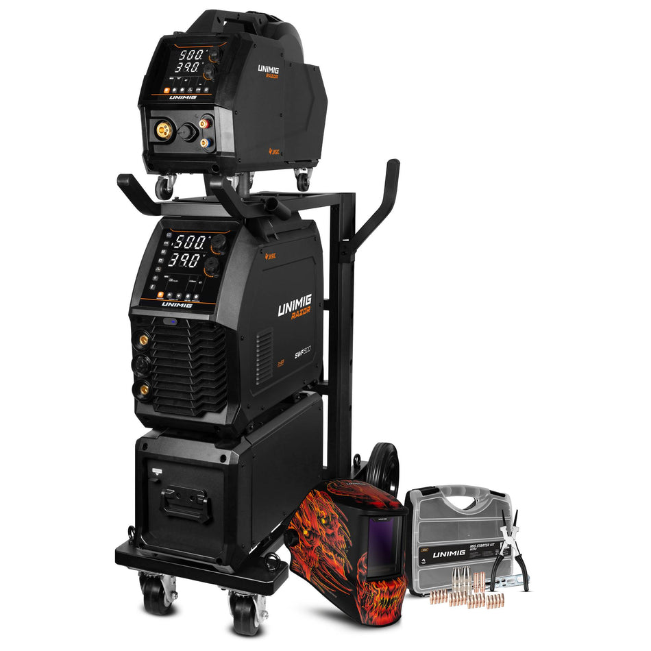 UNIMIG RAZOR SWF 500 Welder Bundle - PK11126