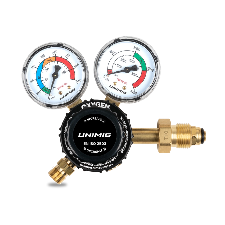 UNIMIG Side Inlet Oxygen Regulator