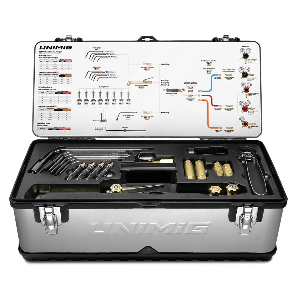 UNIMIG Oxygen & Acetylene Gas Kit