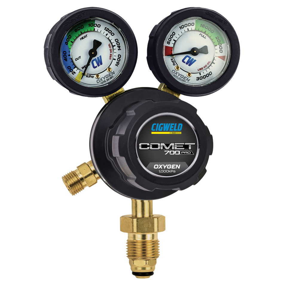 CIGWELD COMET 700 Oxygen Regulator, VI 1000kPa