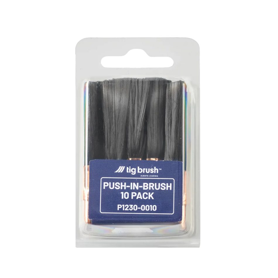 TIG BRUSH PROPEL SLIMLINE TORCH PUSH -IN BRUSHES - 10 PACK