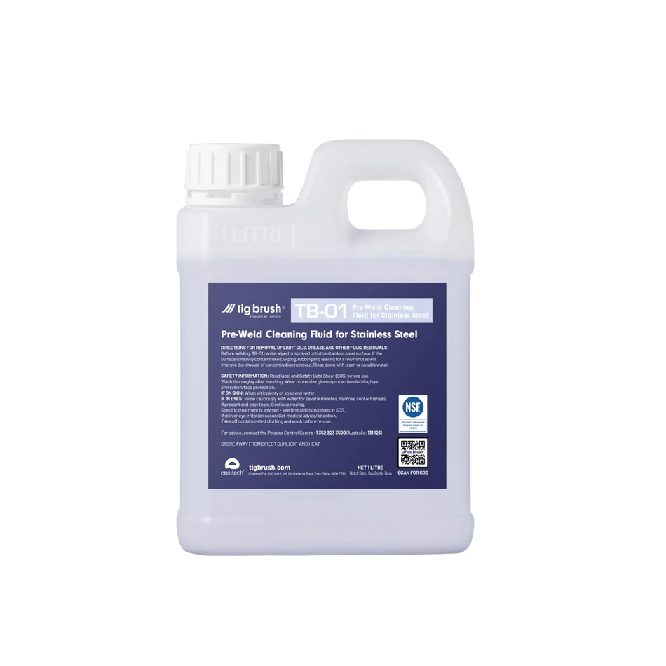 TIG BRUSH TB01 PRE WELD CLEANING SOLUTION