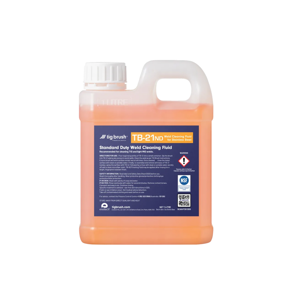 TIG BRUSH TB21ND WELD CLEANING SOLUTION