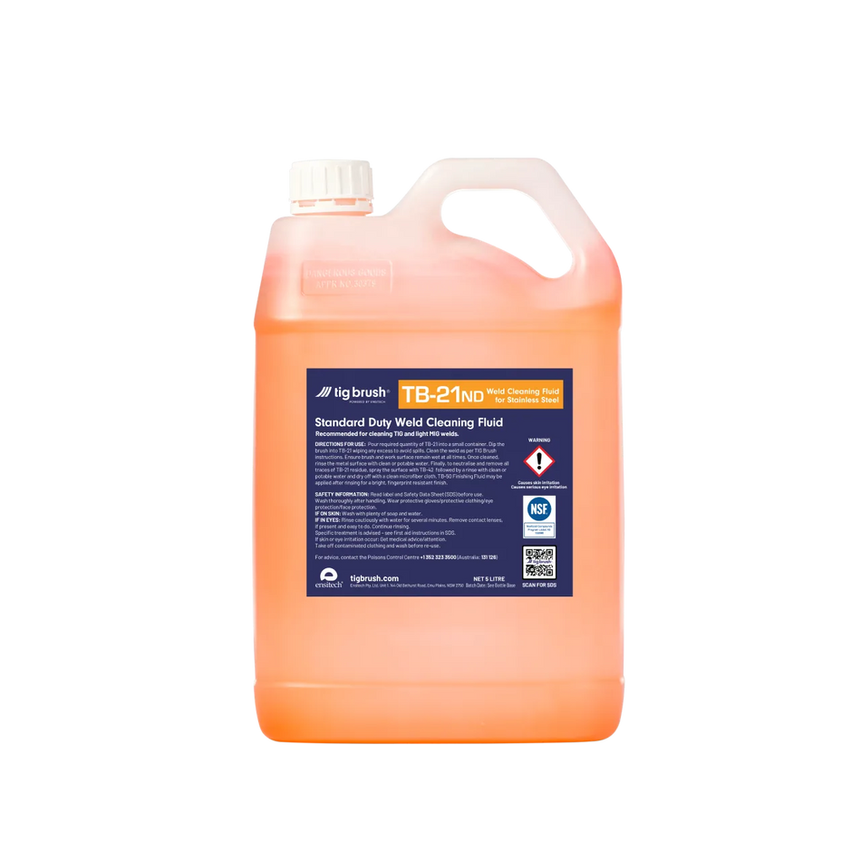 TIG BRUSH TB21ND WELD CLEANING SOLUTION