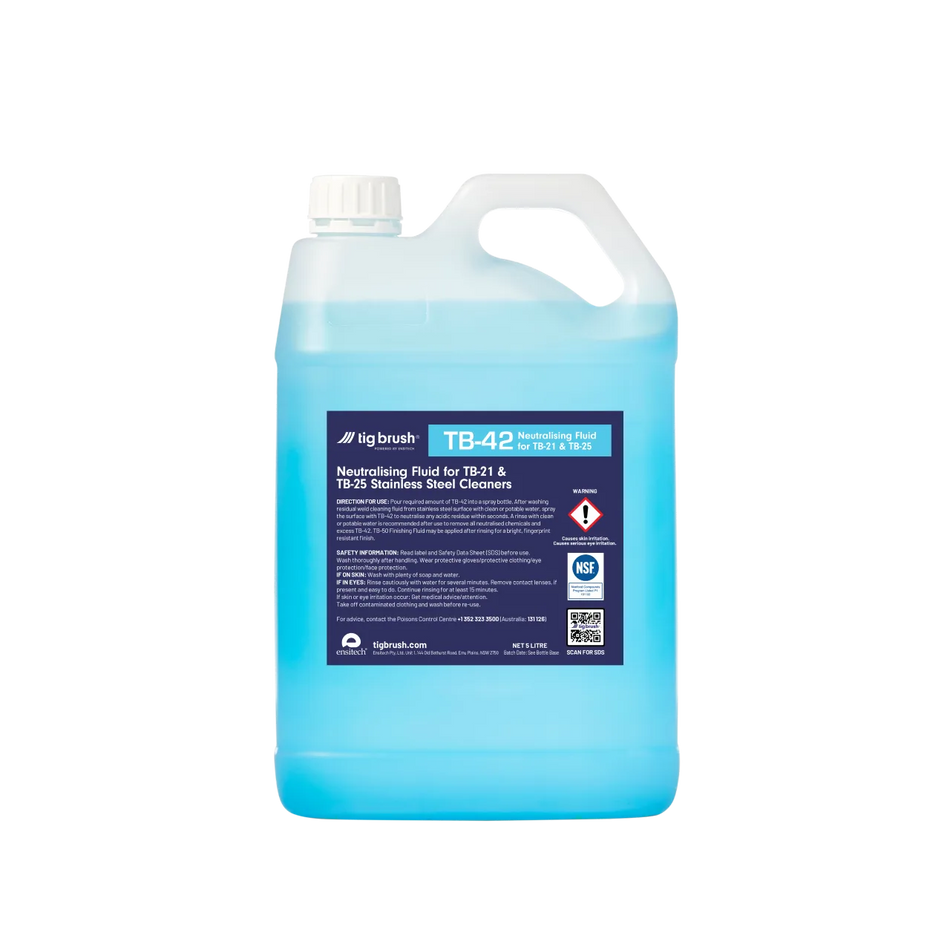 TIG BRUSH TB42 NEUTRALISING FLUID