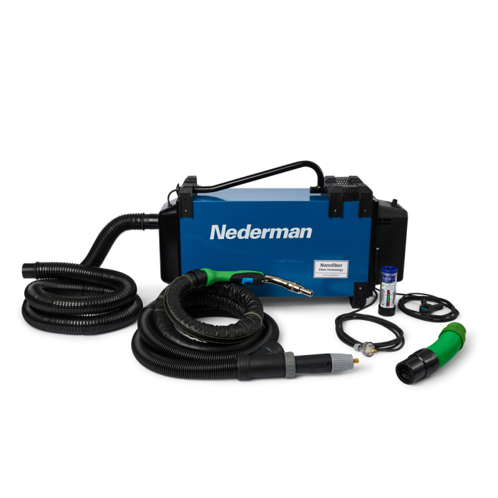 Nederman 860 with Translas 250A On-Gun Extraction Kit