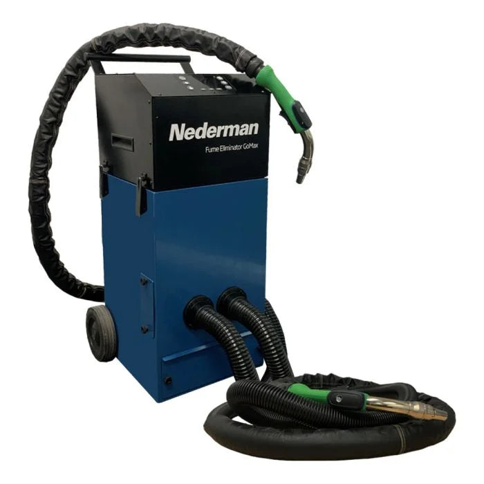Nederman GoMax with Translas 500A On-Gun Extraction Kit – Dual User Water Cooled Torch
