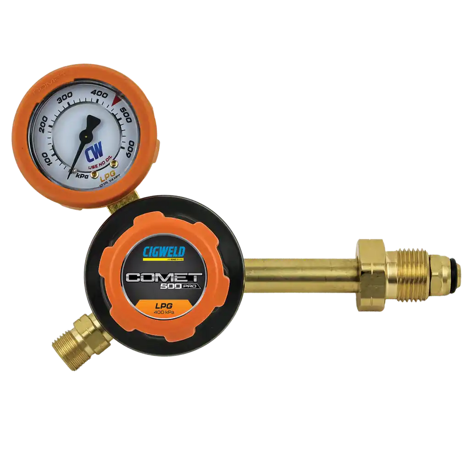 CIGWELD COMET 500 LPG Regulator, SI 400kPa