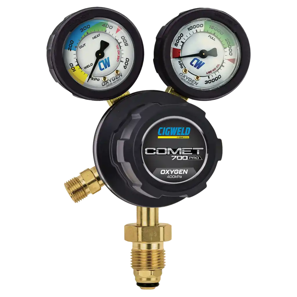 CIGWELD COMET 700 Oxygen Regulator, VI 400kPa