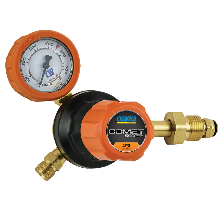 CIGWELD COMET 500 LPG Regulator, SI 400kPa