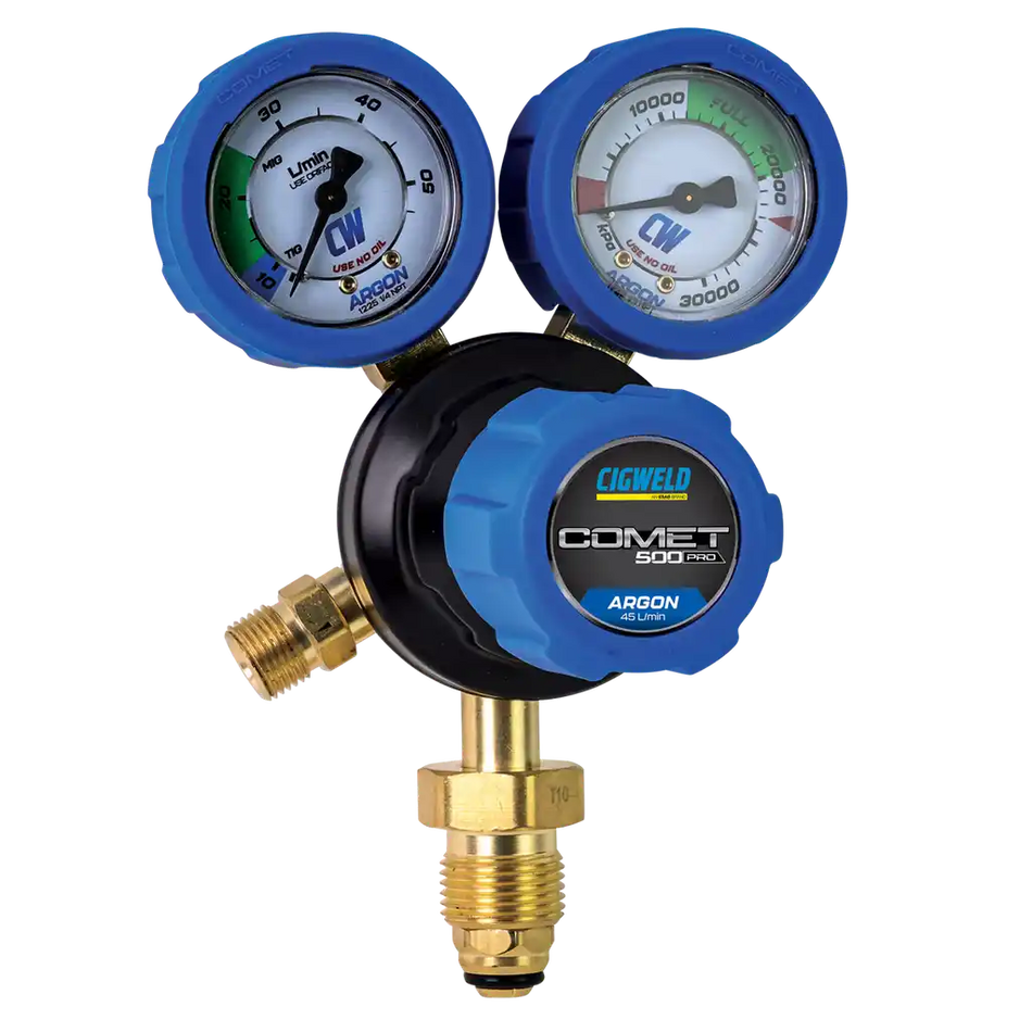 CIGWELD COMET 500 Argon Regulator, VI 45 L/min