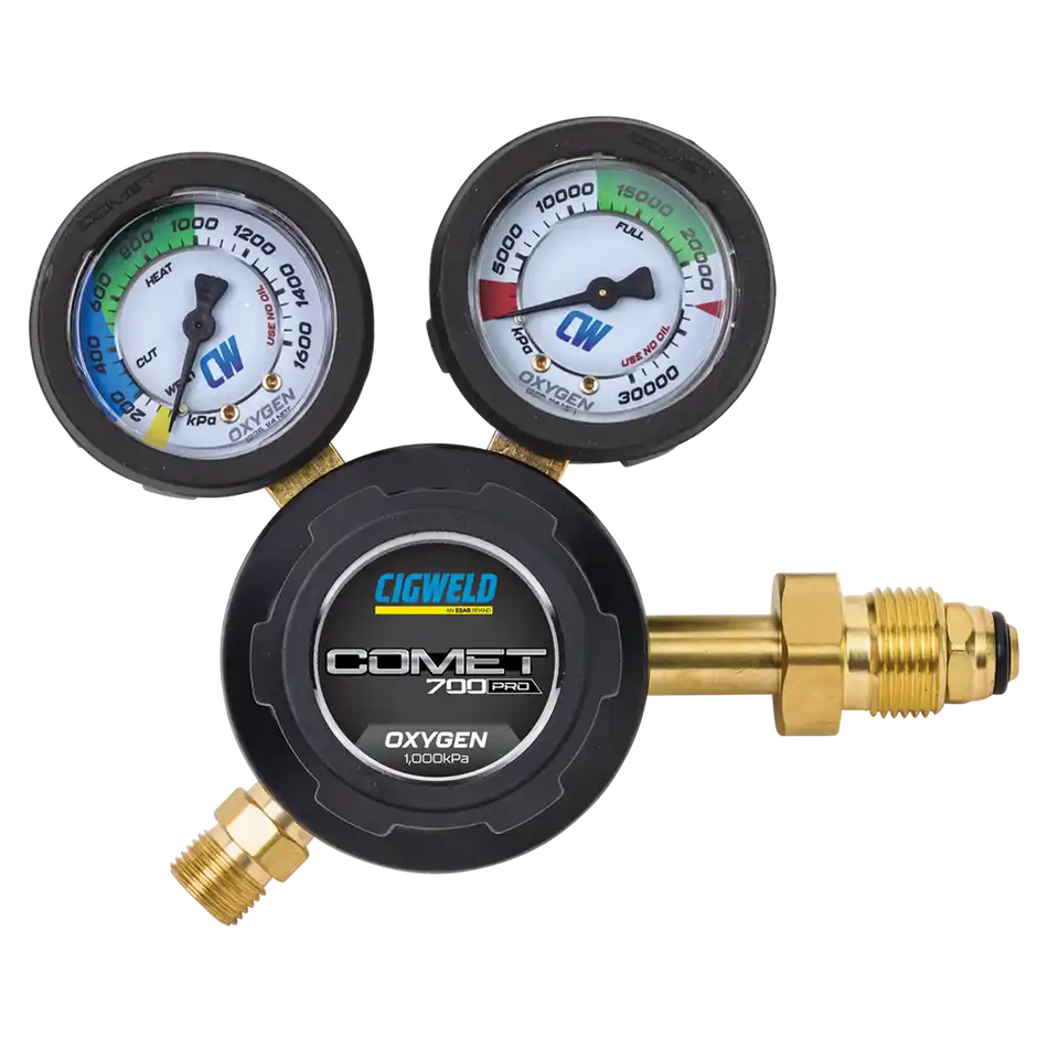 CIGWELD COMET 700 Oxygen Regulator, SI 1000kPa