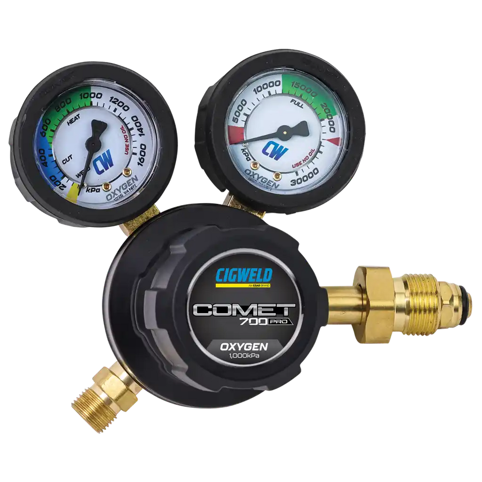 CIGWELD COMET 700 Oxygen Regulator, SI 1000kPa