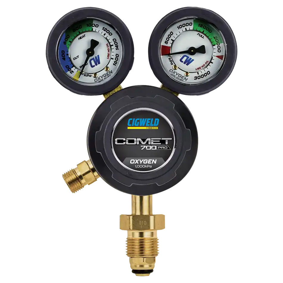 CIGWELD COMET 700 Oxygen Regulator, VI 1000kPa
