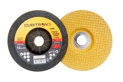 3M™ Cubitron™ II Flexible Grinding Wheel 125mm x 3mm x 22.2mm - Pack Of 25