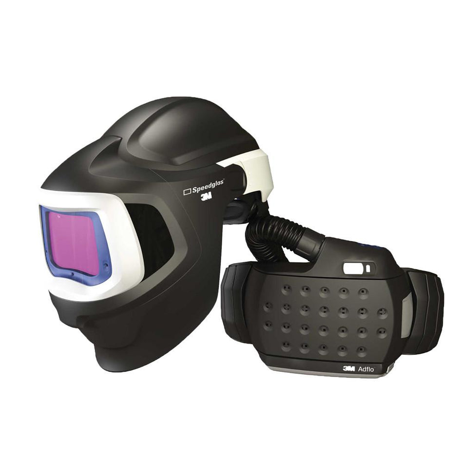 3M Speedglas 9100XXi MP Welding & Safety Helmet with Adflo PAPR Heavy Duty Part No. 577726HD