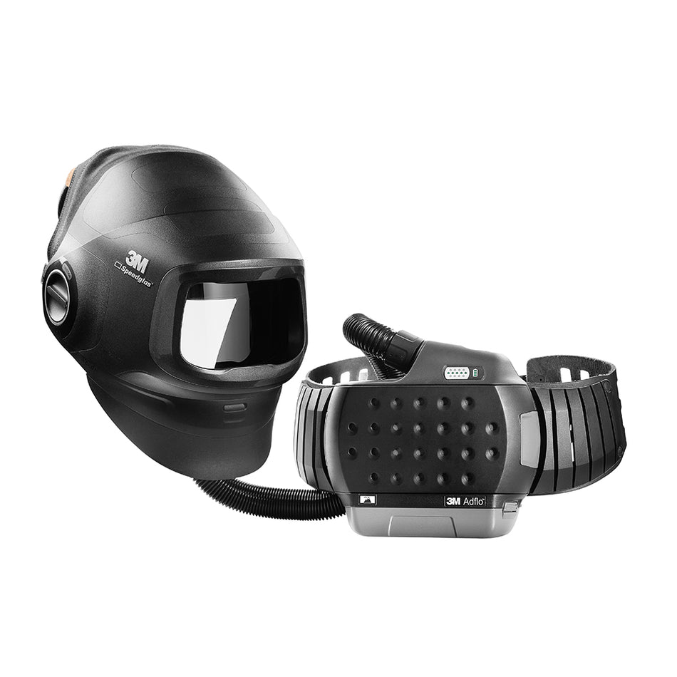 Speedglas G5-01 Welding Helmet with PAPR Heavy Duty Adflo Excluding Lens