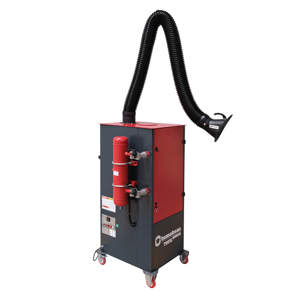 Bomaksan PULSE Single Arm Welding Fume Extraction System