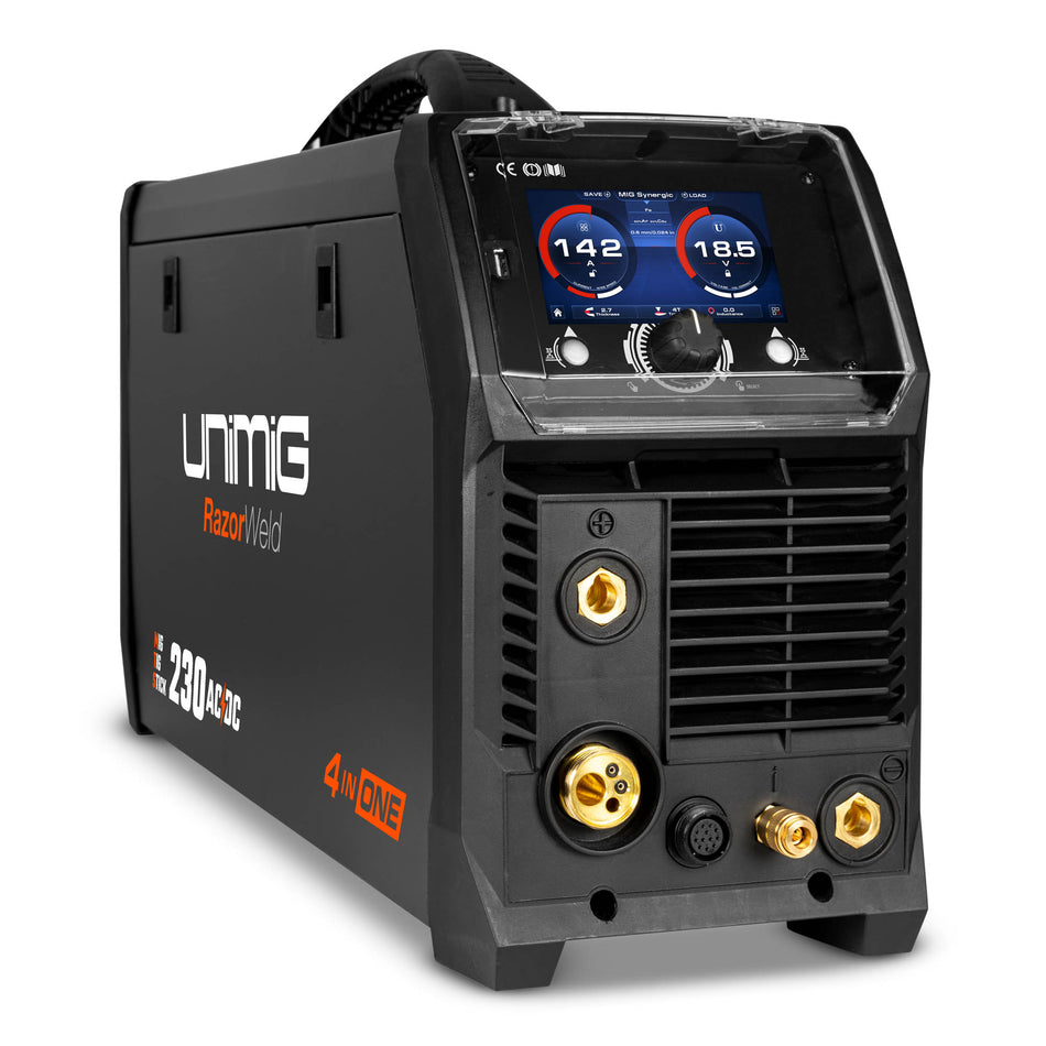 UNIMIG RAZOR MULTI 230 AC/DC MIG/TIG/STICK Welder