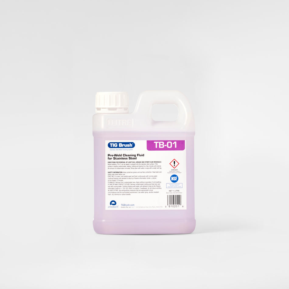 TIG BRUSH TB01 PRE WELD CLEANING SOLUTION