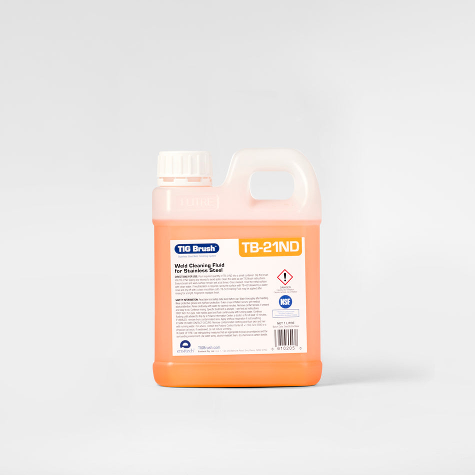 TIG BRUSH TB21ND WELD CLEANING SOLUTION