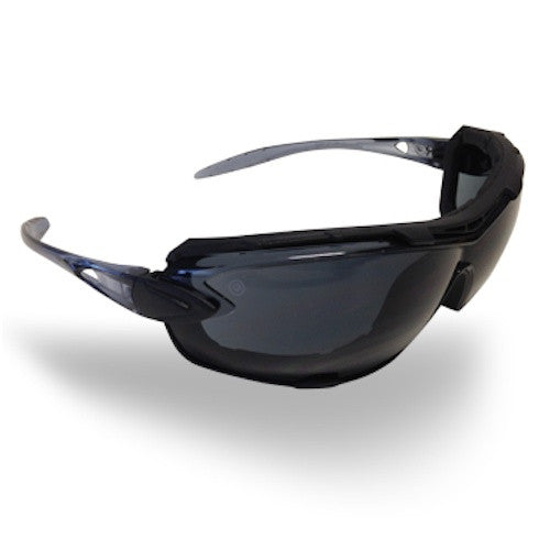 Ambush Foam Padded Smoke Safety Glasses Bilba Industries