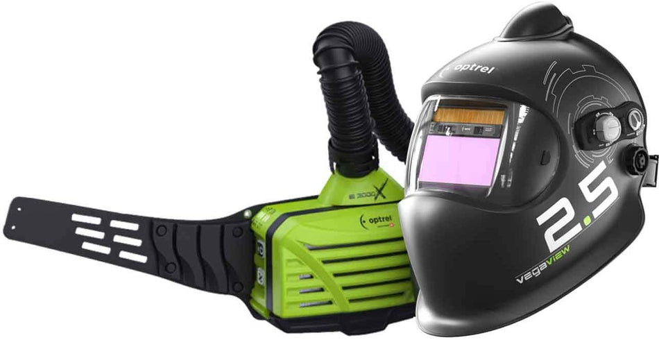 Optrel Vegaview 2.5 Welding Helmet with E3000X PAPR