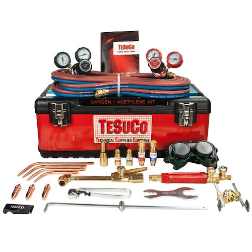 Tesuco OXYGEN / ACETYLENE Gas Cutting & Welding Kit